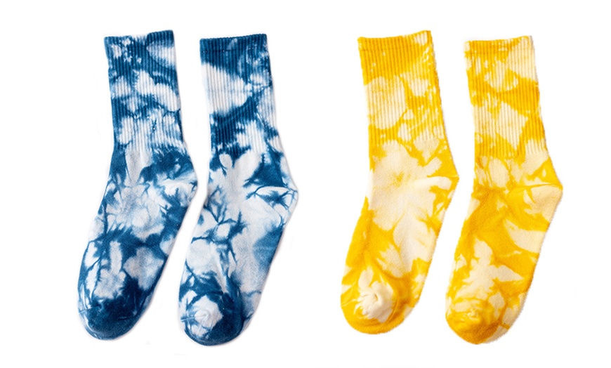 Image 10: Chaussettes Tie-Dye