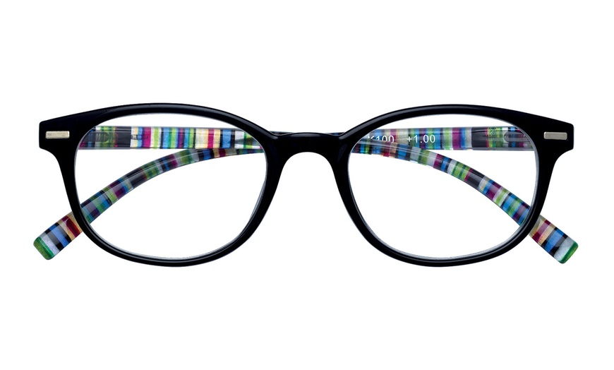 Image 18: Three Packs of Zippo Reading Glasses in Multiple Strengths and Styles 