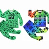 Image 1: Two-Piece Minecraft Inspired Kids' Pyjamas Set 