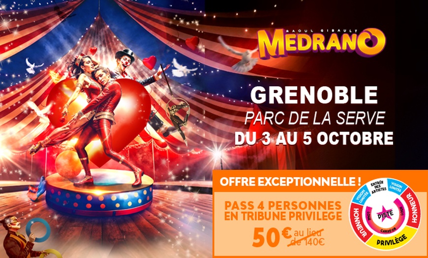 Image 1: Places pour "L'Amour du Cirque" du Grand Cirque Medrano à Grenoble