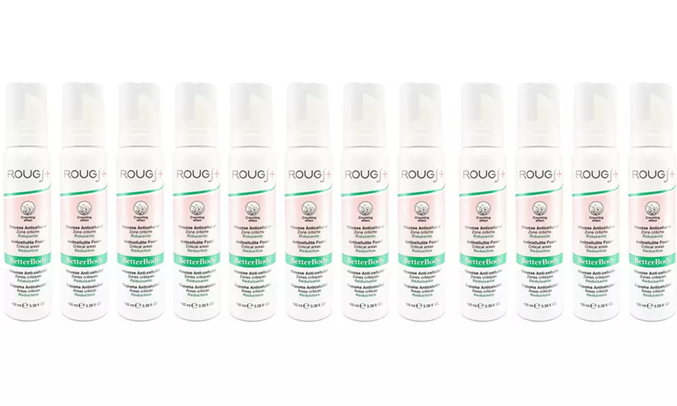 Fino a 12 confezioni di mousse anticellulite riducente Rougj