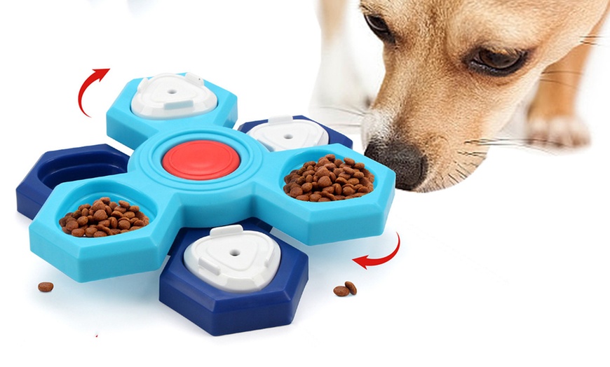 Image 2: Dog Puzzle Toy Slow Feeder
