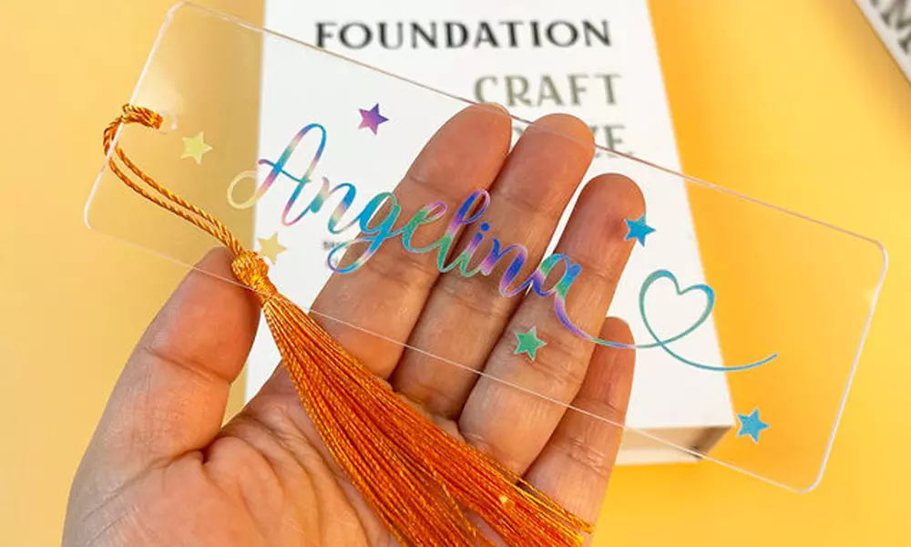 1 or 2 Customized Bookmarks - Choose your Design, Photos and Text