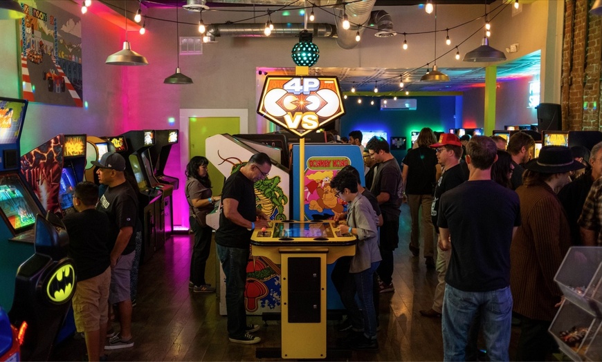 Image 3: Up to 35% Off 2-Hour Arcade Play Pass at Neon Retro Arcade