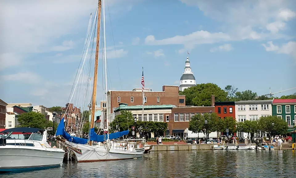 1- or 2-Night Stay for Two with Bottle of Wine at Annapolitan Bed and Breakfast in Annapolis, MD  - Primary Image