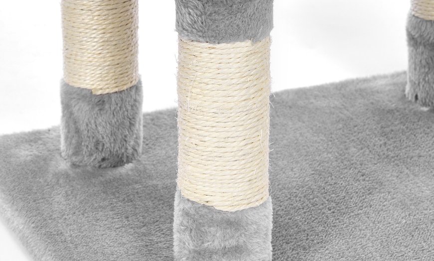 Image 17: Meerlaagse grijze kattenboom