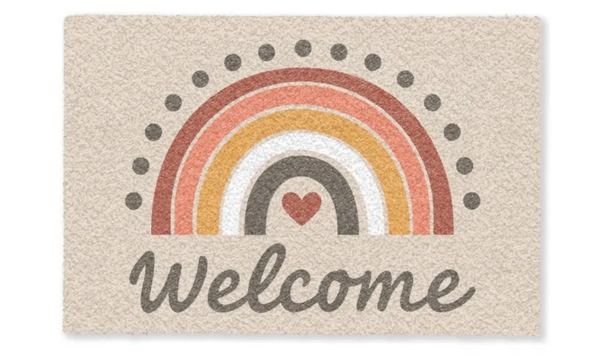 Image 13: Fußmatte mit Namen in Design nach Wahl