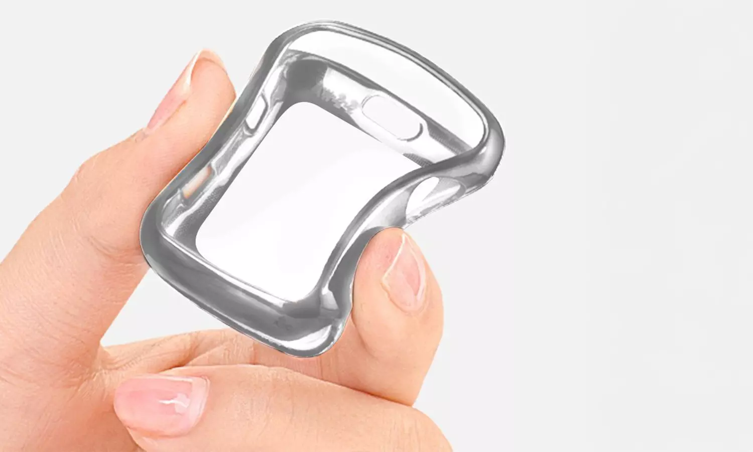 Soft Flexible Anti-Scratch Resist Cover Protective Bumper Case for Apple Watch