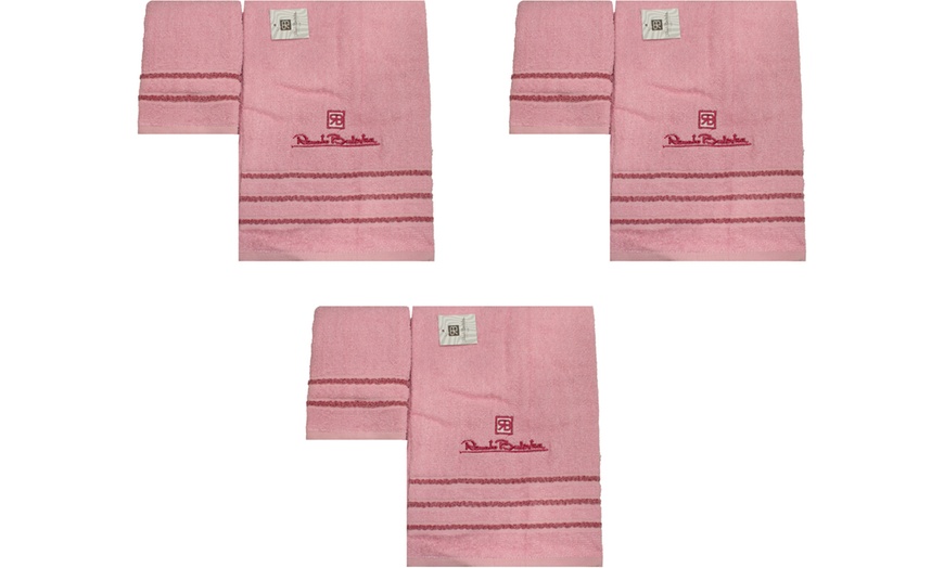 Image 24: 3 ou 5 ensembles de 2 serviettes Renato Balestra