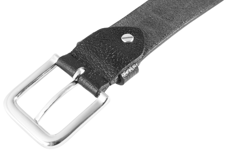 Image 13: Leonardo Verrelli Leder-Gürtel