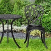 Image 8: Outsunny 3 Piece Garden Bistro Set
