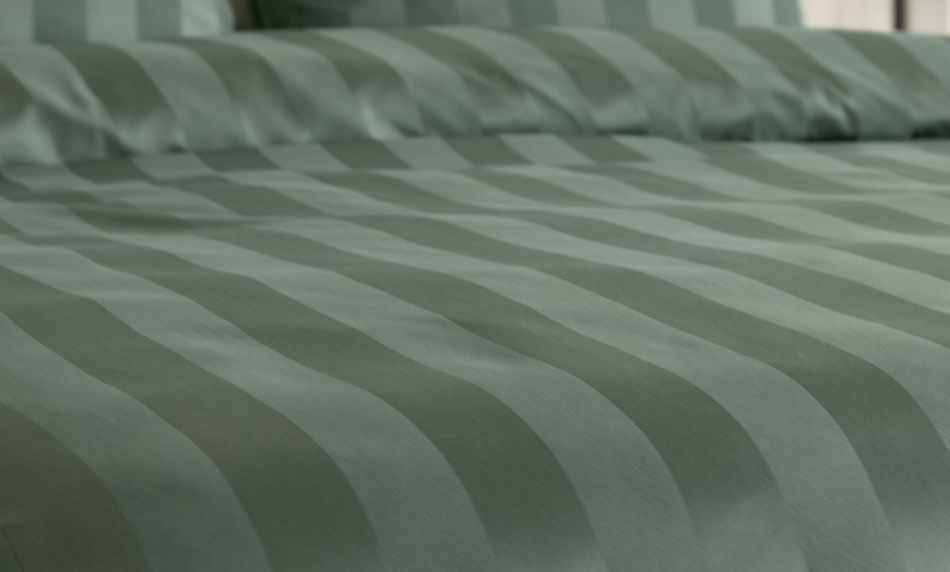 Image 15: Juego de cama Satin Dobby Uni 