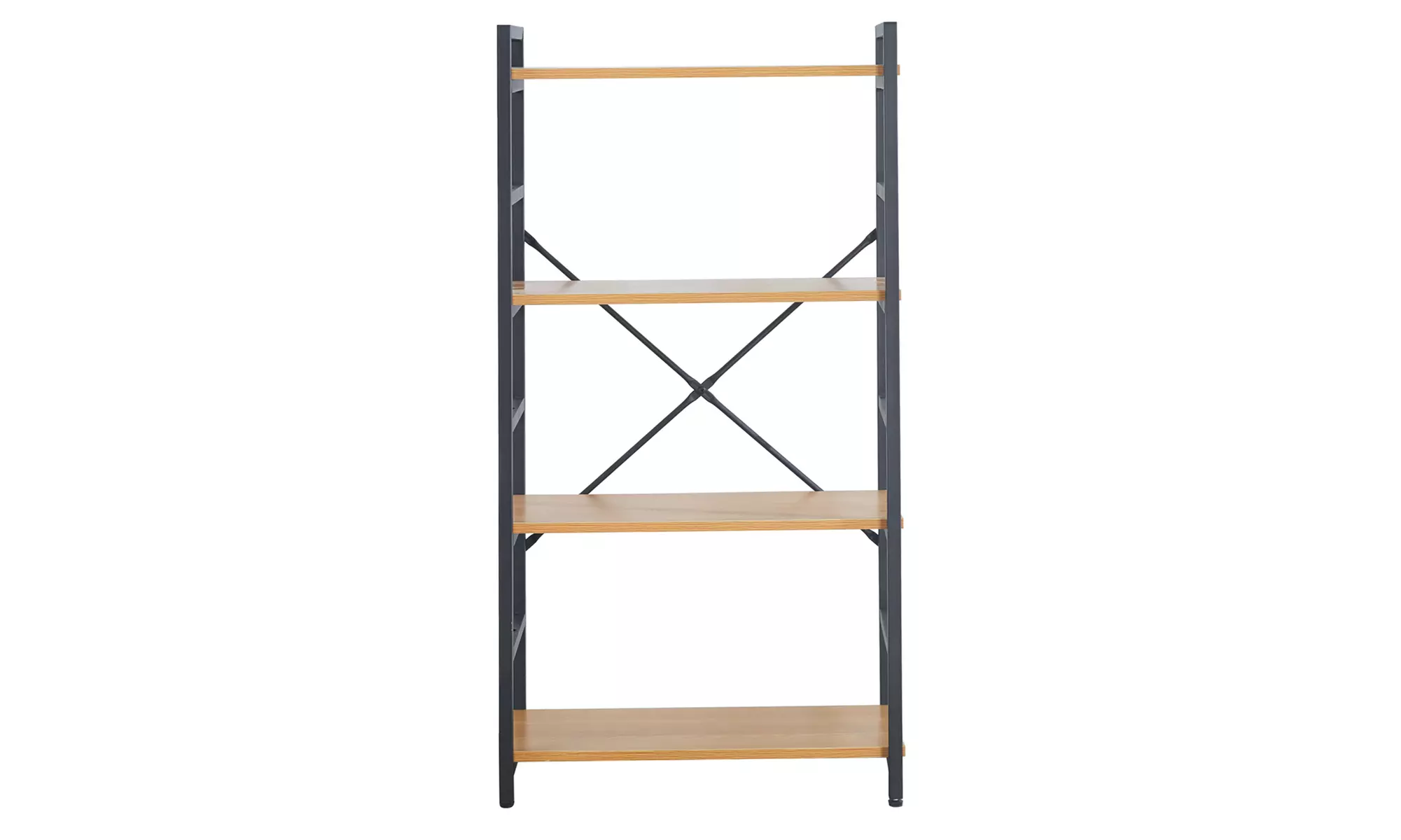 Étagère industrielle bois & acier, Sampur