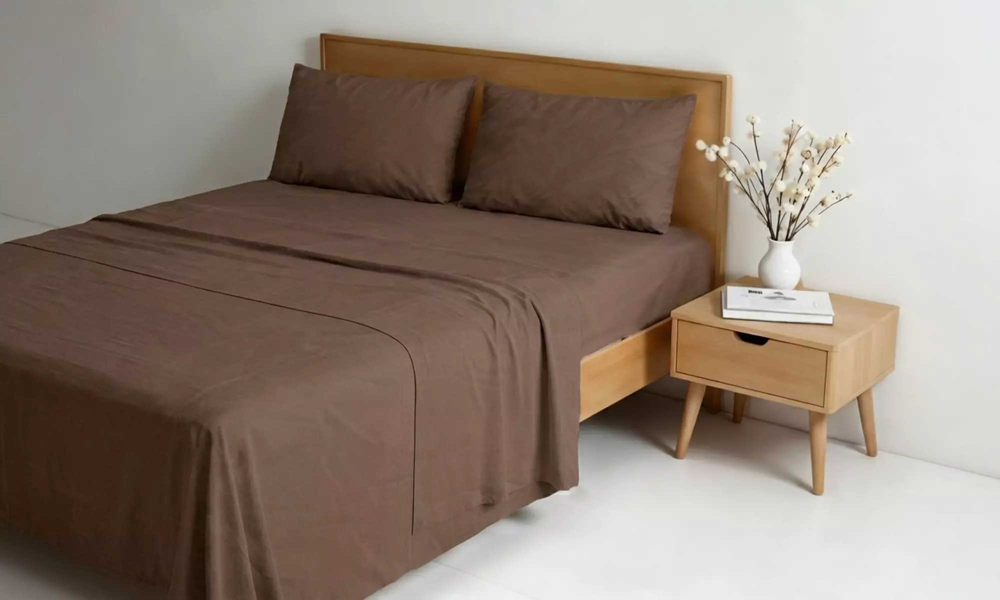 'Water Washed' beddengoedset voor tweepersoonsbed