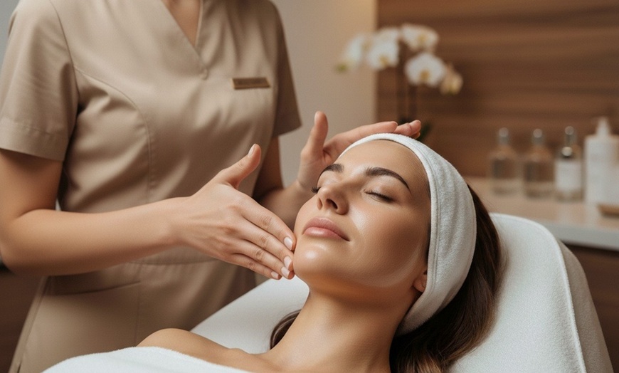 Image 1: Gesichtsbehandlung oder Hydrogen-Behandlung opt. mit Augenbrauenfärben