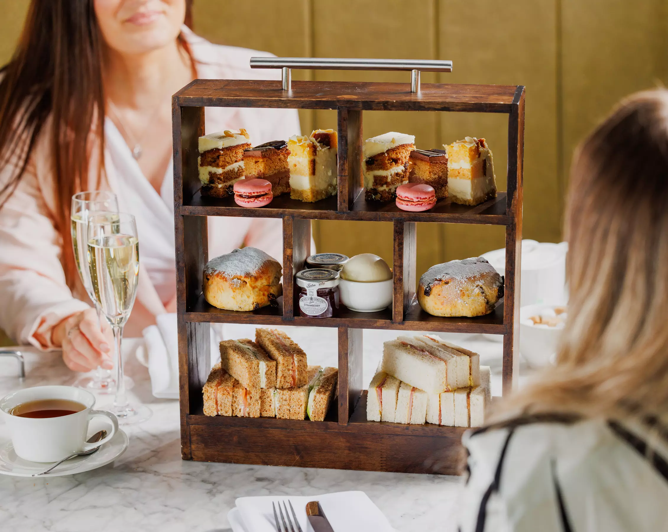 Traditional or Prosecco Afternoon Tea for Two | Multiple Locations