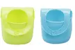 1x, 2x oder 3x praktische Waschbecken-Halterung für Schwämme und Kosmetika in Grün, Pink oder Blau - Second Medium