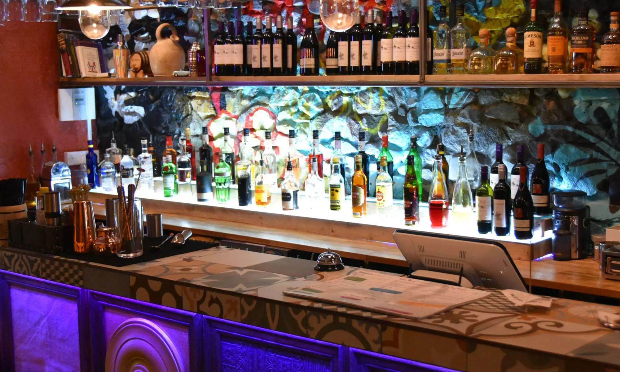 Latin-Inspired Two-Course Meal with Optional Glass of Wine for 2 or 4