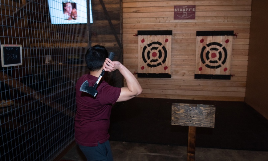 Image 3: Axe Throwing & Digital Darts – Fairfield