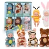 Image 2: Six Picese Mini Sleeping Rebirth Dolls