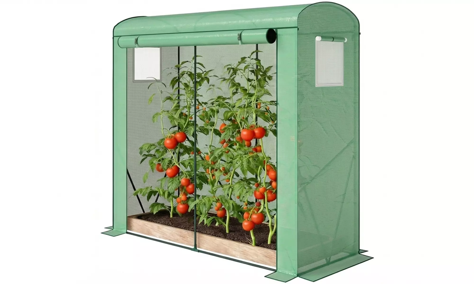 Outsunny Portable Indoor and Outdoor Green House with PE Cover