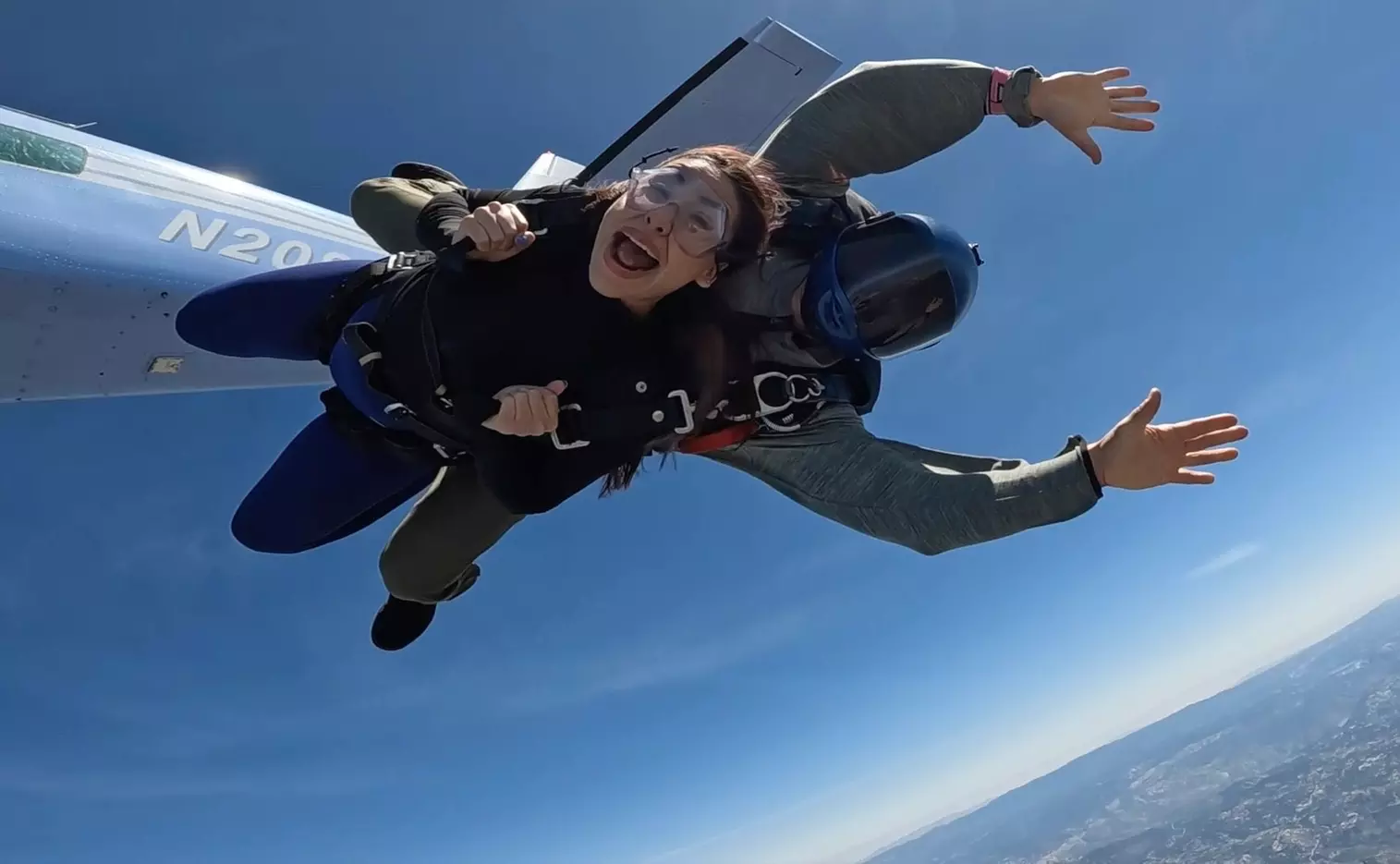 13,000 Feet Tandem Skydive for 1 or 2; Certified & Skilled Instructors