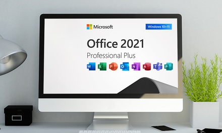 Lebenslange Lizenz für Microsoft Office 2021 Professional Plus für Windows 10 & 11 als Download - Get Software Deals