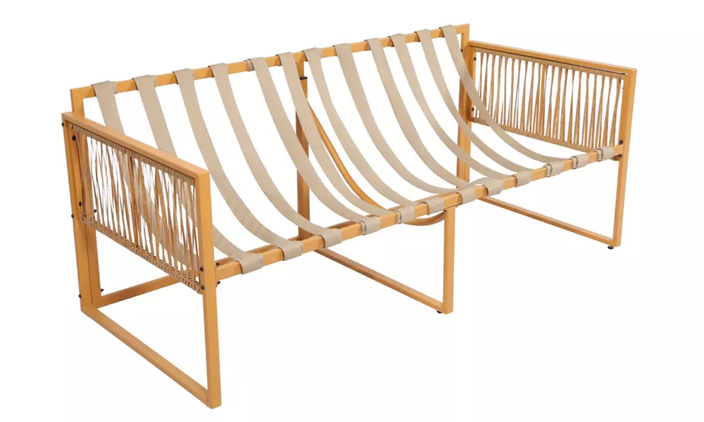 Salon de jardin Kocoon 4, 5 ou 8 places effet rotin, modèle "Forli"