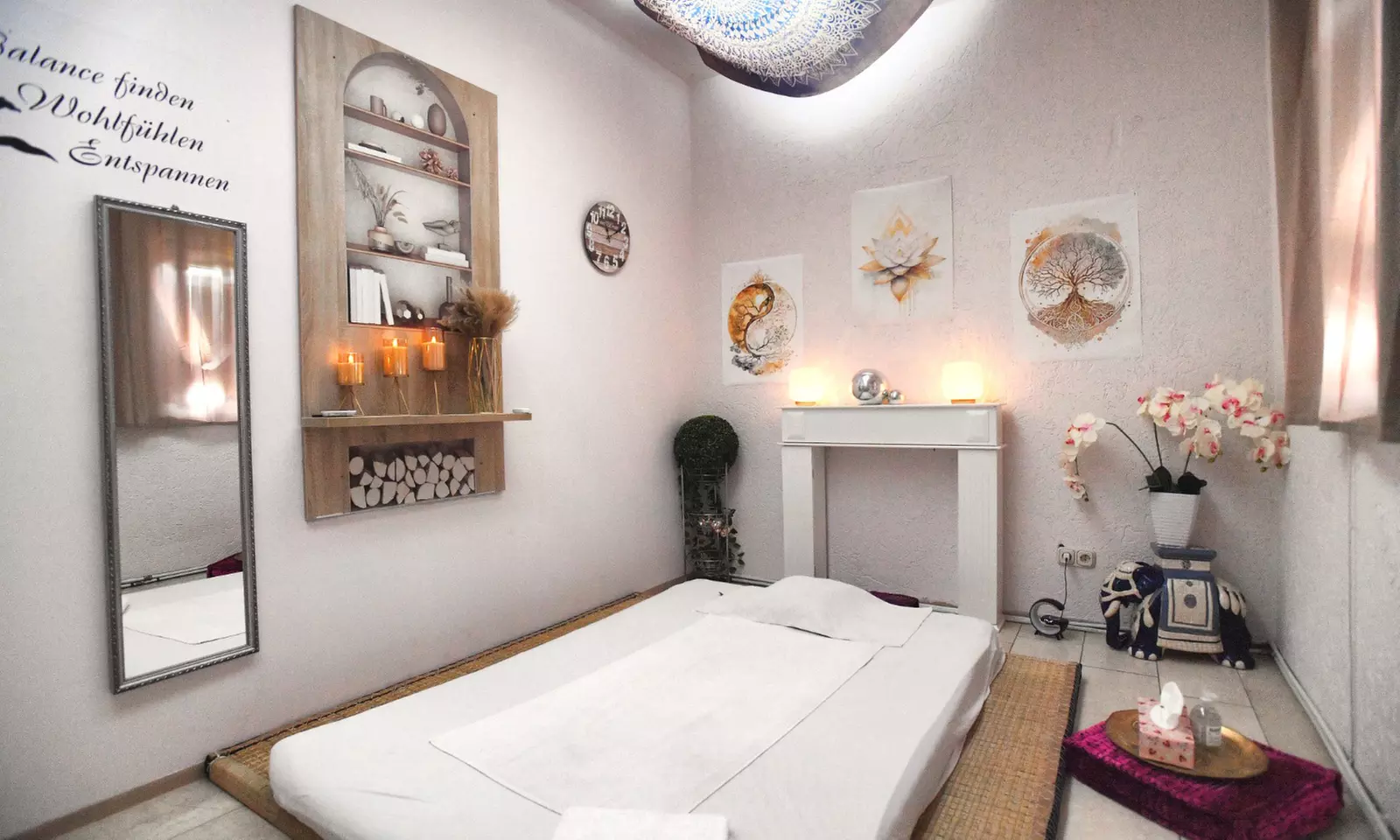 Yoga-Thai-Flow-Massage oder vollständiges Spa-Ritual für 1 Person