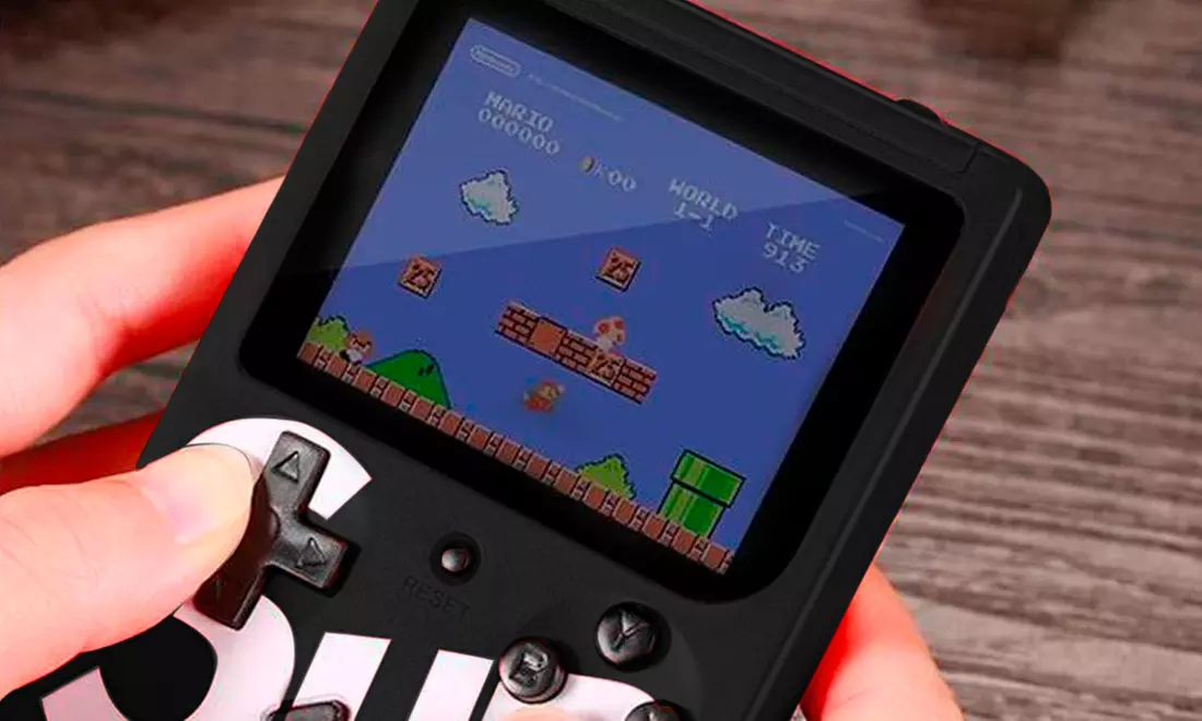 Console portative Sup Game Box, 400 jeux et écran LCD