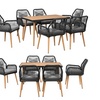 Image 14: Set da pranzo da giardino per 6 o 8 persone con tavolo Swing&Harmonie