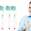 Image 1: 4Pcs Replacement Toothbrush Heads for Oral-B
