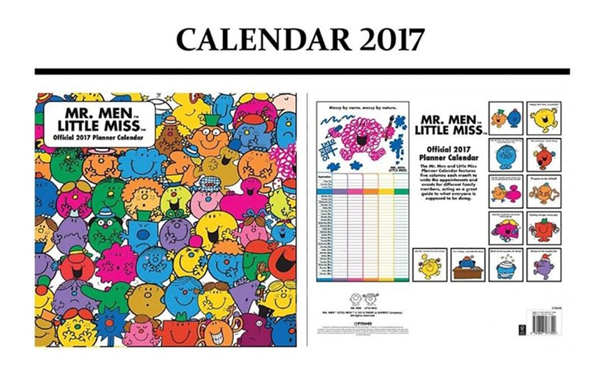 Image 1: Mr Men en Little Miss kalender 