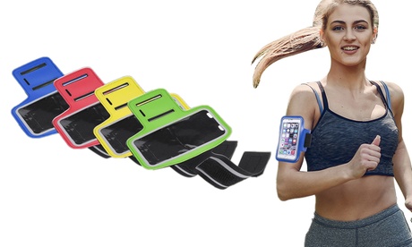 Brazalete deportivo ajustable con pantalla táctil