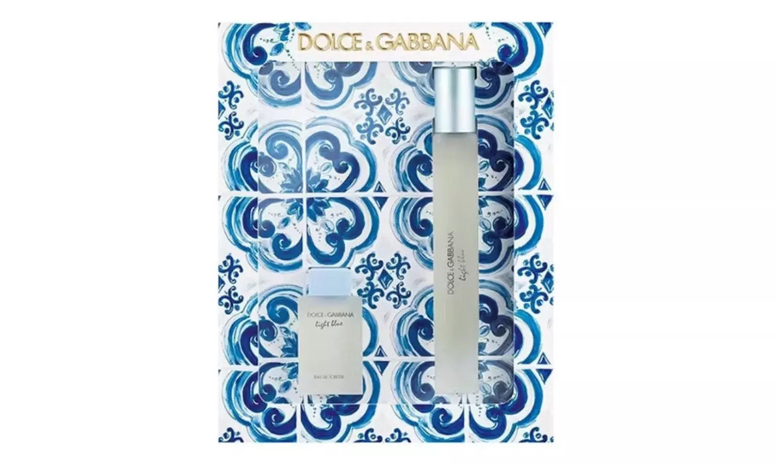 D&G Light Blue Mini Gift Set, Fresh Floral Eau de Toilette