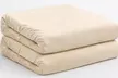 1 à 6 draps-housses en microfibre 90 x 190 cm pour lit une place, coloris au choix - Second Medium