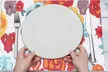 Six-Pack Ruvanti 100% Cotton Heat-Resistant Dining Table Placemats 13" x 19" - Second Medium