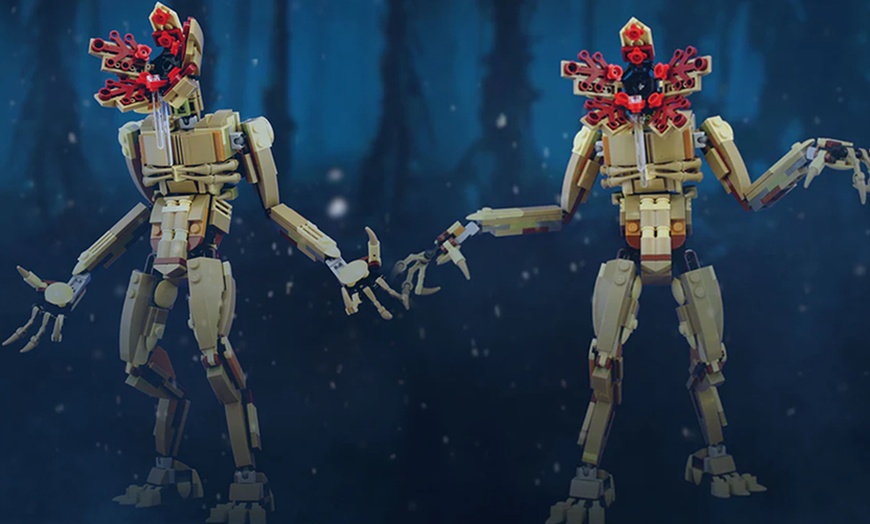 Image 1: Stranger Things Inspired Building Blocks Set