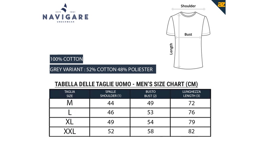 Image 14: Lot de 3 débardeurs ou T-shirts Navigare pour homme