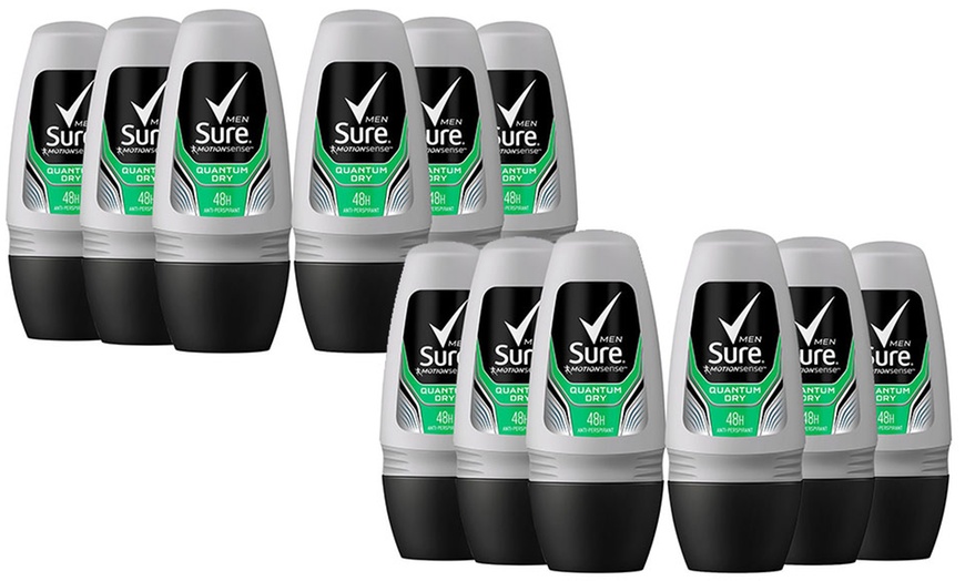 Image 3: Sure Men's Roll-On Antiperspirants