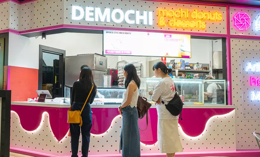 Image 7: Enjoy a Signature Drink or Light & Chewy Japanese Mochi Donuts!