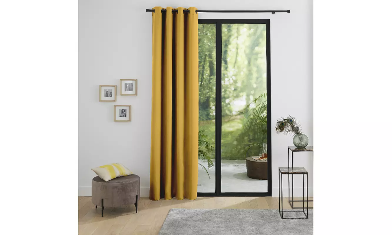 Rideau occultant et obscurcissant thermique