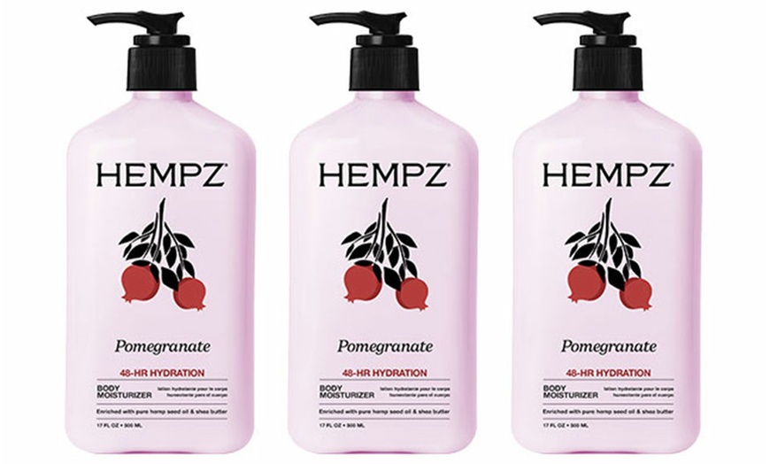 Image 23: Hempz Herbal Body Moisturizer Lotion 17oz each (2 or 3 Pack) 