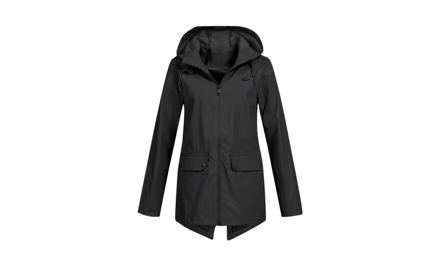 Image 4: Hooded Waterproof Jacket