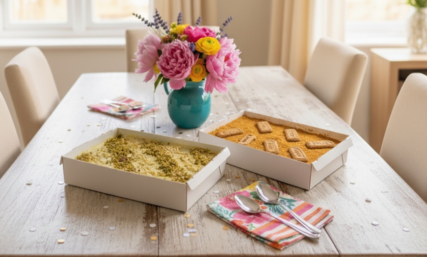 Image 4: Delicious Double or Slab Tiramisu Serves 2–6 People