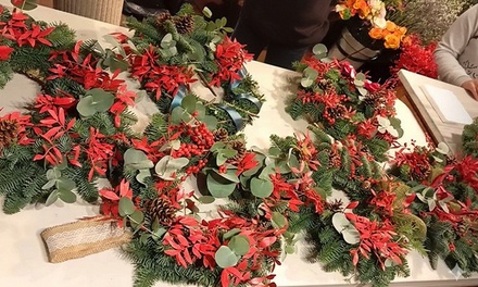 Taller creativo de flores - 3h con vino y picoteo para 1 persona - Con flores y a lo loco