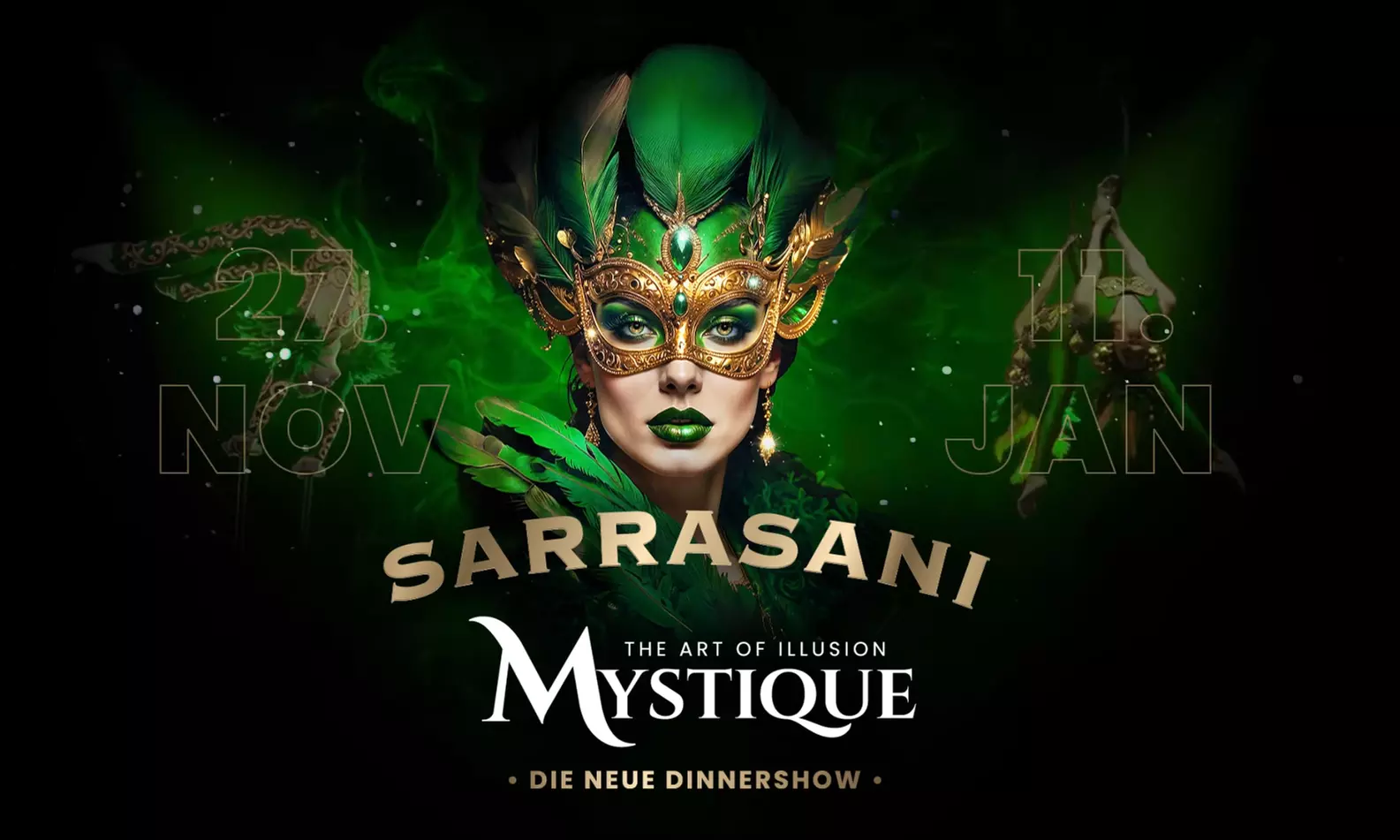 Ticket für Sarrasani Trocadero - „Mystique“ von Novemver bis Januar