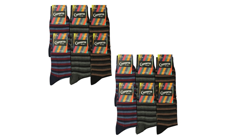 Image 6: Lot 6 ou 12 paires de chaussettes Carpenter