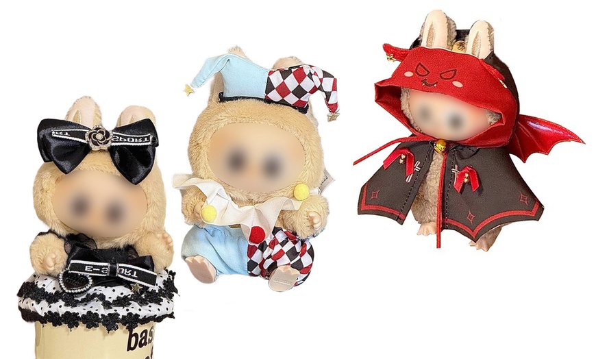 Image 2: One- or Three-Pack Clothing for Labubu Dolls