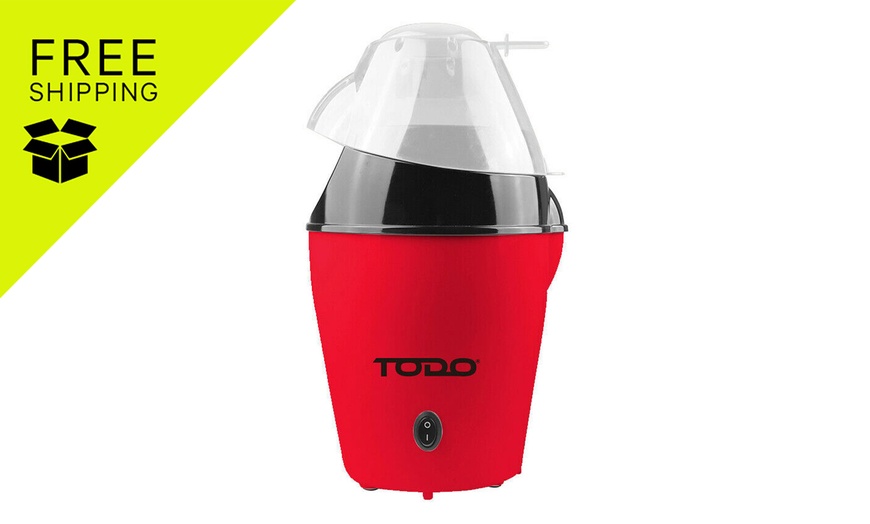 Image 1: TODO Popcorn Maker Countertop Snack Machine - 14701 by Panatech